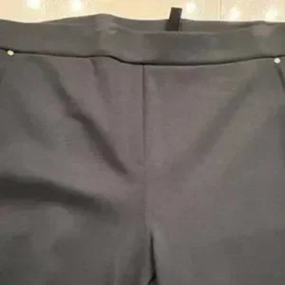 Jones of New York Dark‎ Green Pull On Pants (Size Large) - Picture 2 of 9